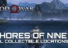 god of war shores of nine collectibles